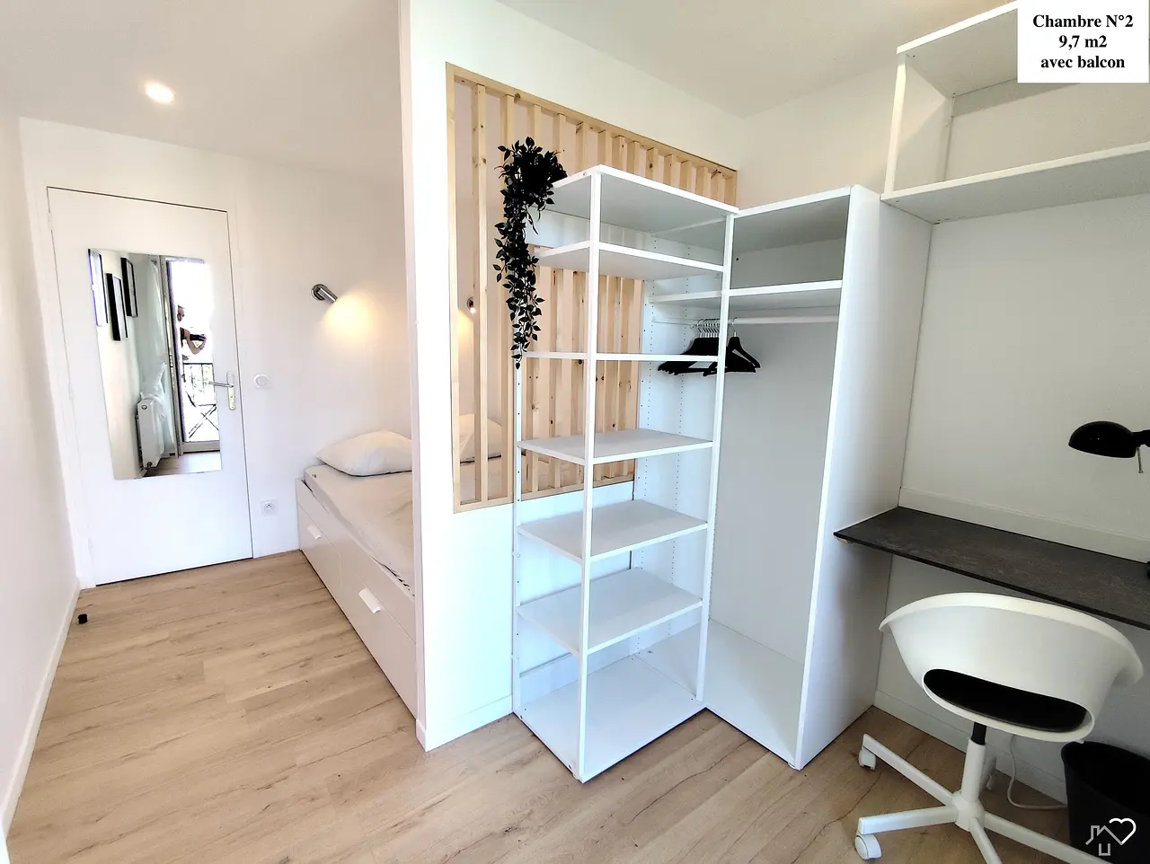 Colocation meublée de 81.66m2 - 450€ - Toulouse