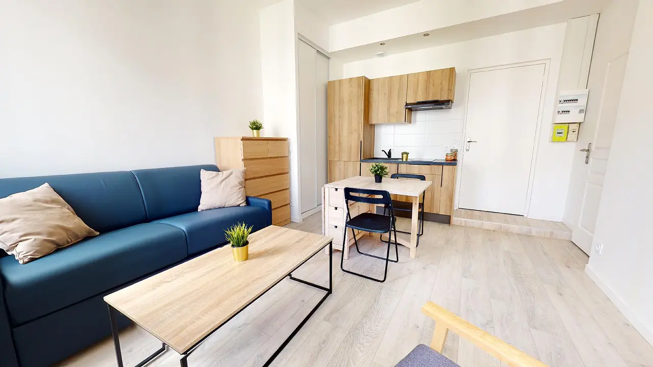 Appartement meublé de 20.0m2 - 709€ - Lyon