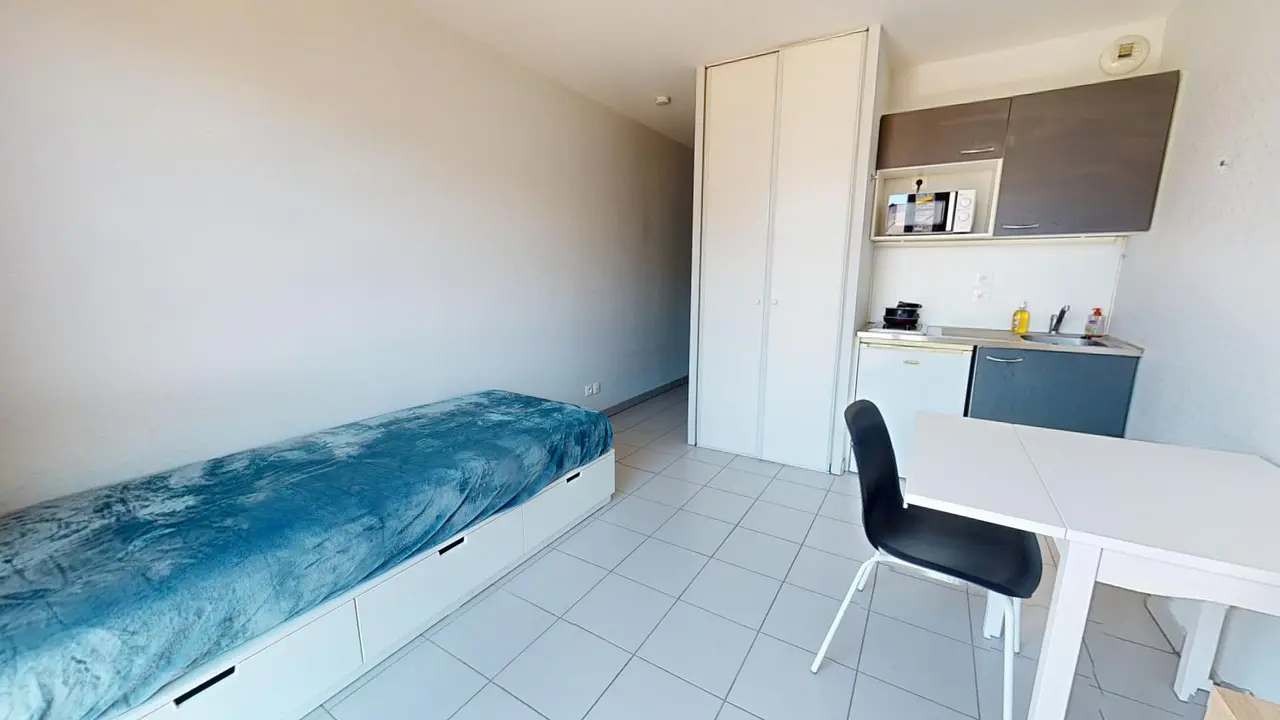 Appartement meublé de 20.0m2 - 520€ - Villeurbanne