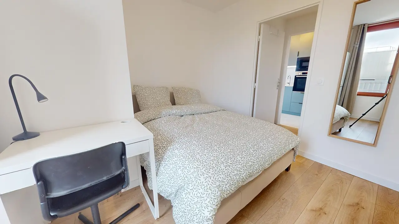 Colocation meublée de 81.5m2 - 624€ - Saint-Denis