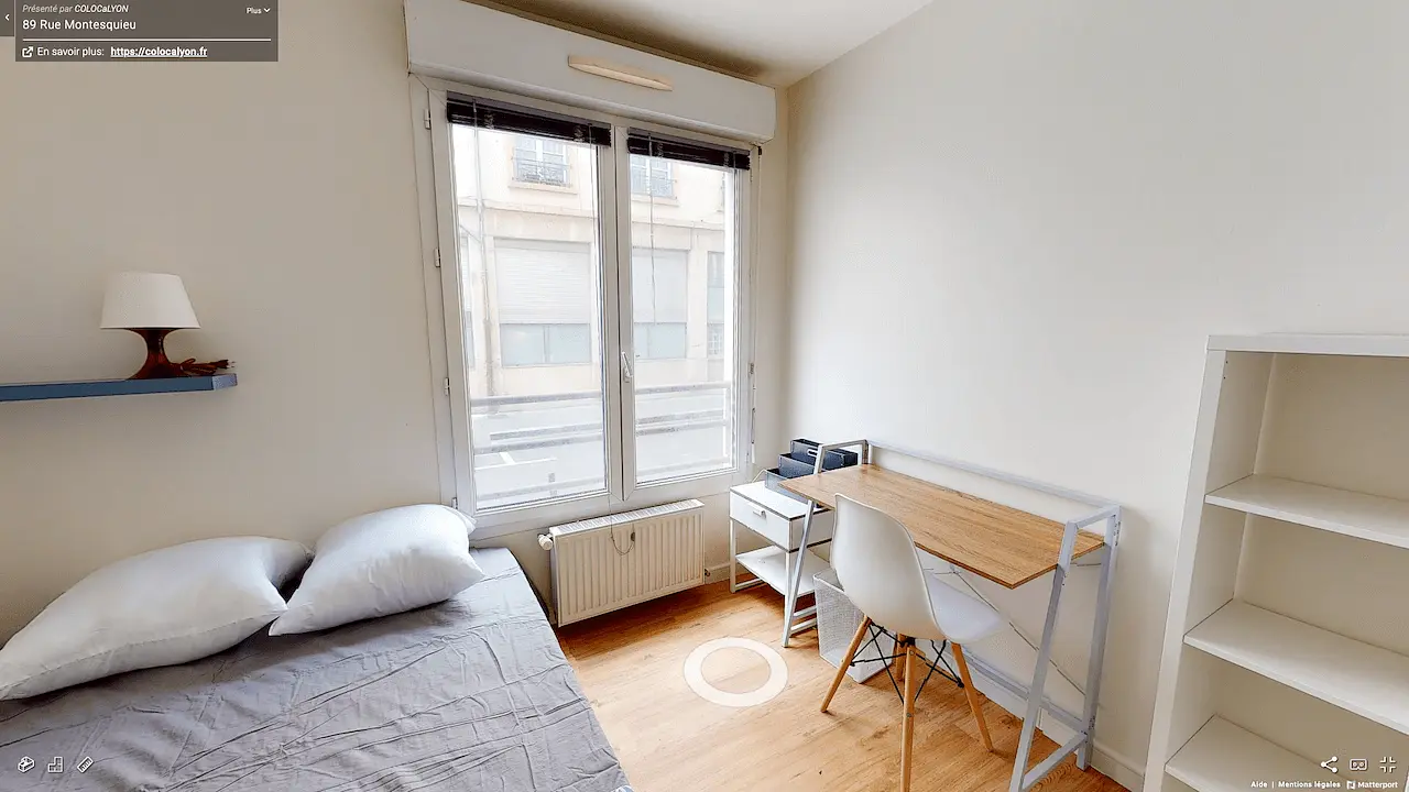 Colocation meublée de 80.0m2 - 535€ - Lyon