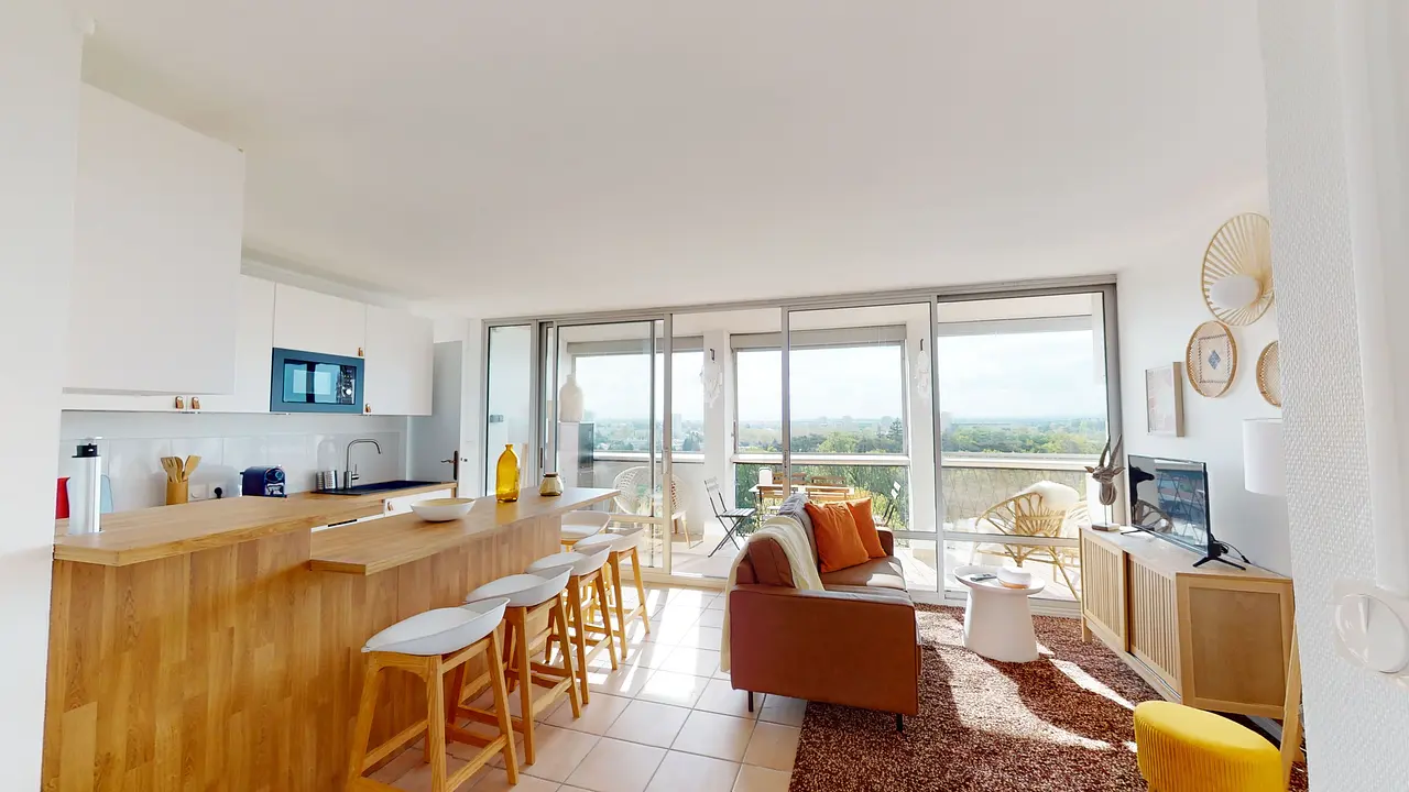 Colocation meublée de 102.51m2 - 553€ - Bron