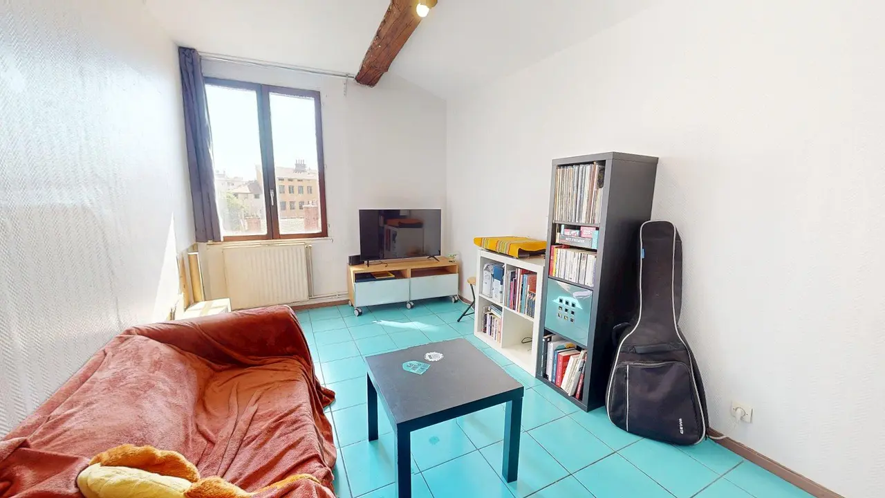 Appartement meublé de 26.47m2 - 673€ - Lyon