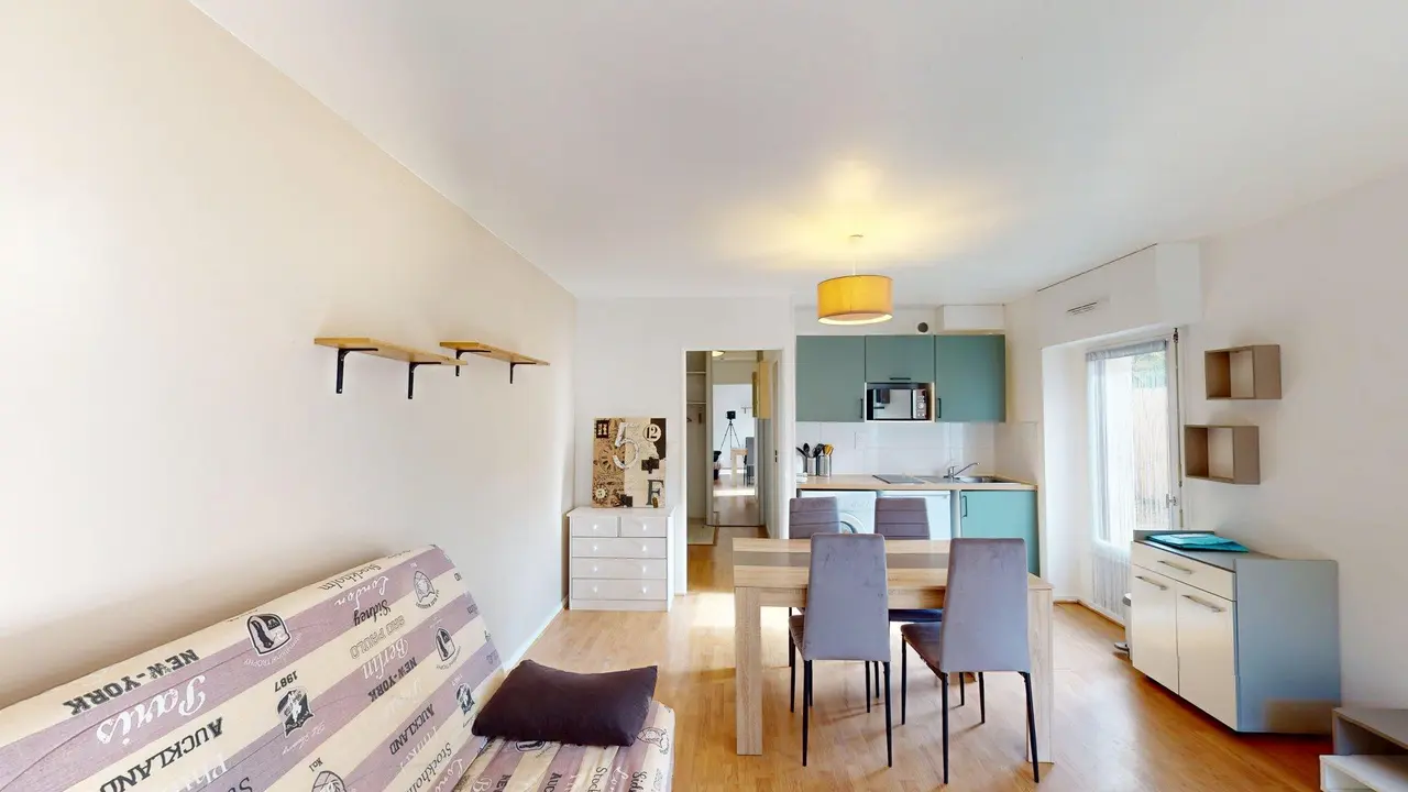 Appartement meublé de 31.37m2 - 630€ - Rennes