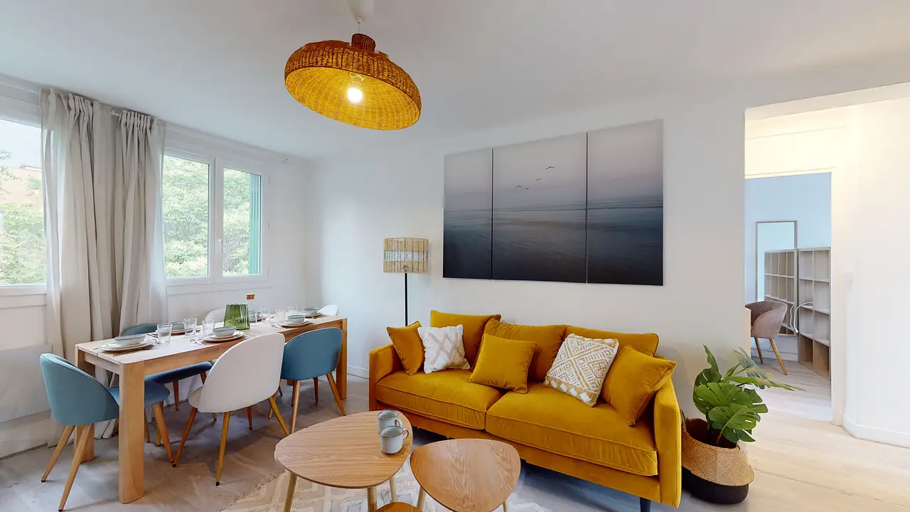 Colocation meublée de 61.0m2 - 500€ - Marseille