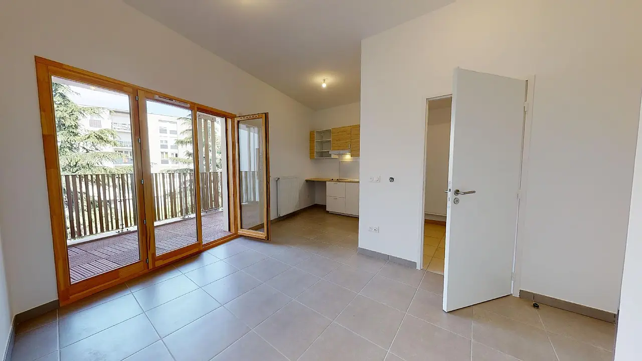Appartement non meublé de 23.0m2 - 431€ - Saint-Priest
