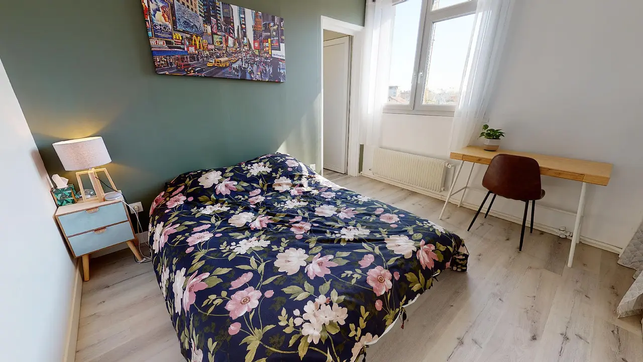 Colocation meublée de 84.0m2 - 673€ - Lyon