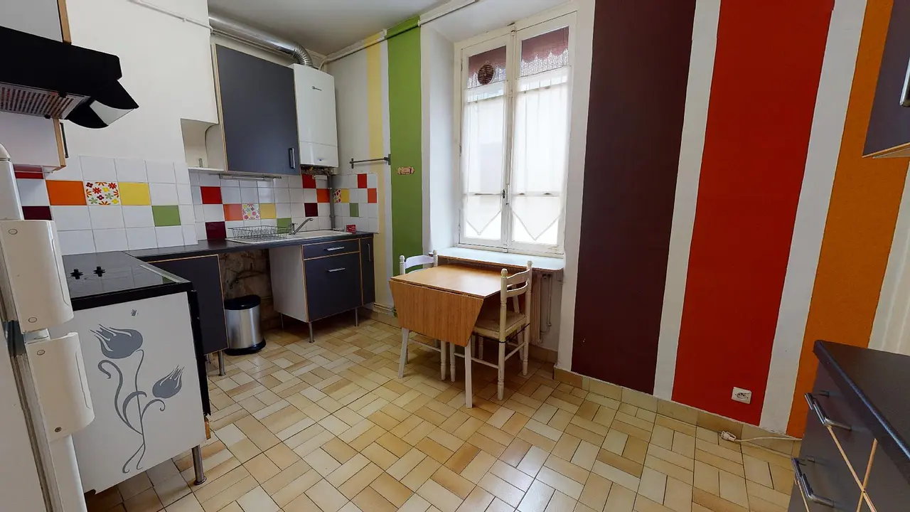 Appartement meublé de 52.0m2 - 974€ - Lyon