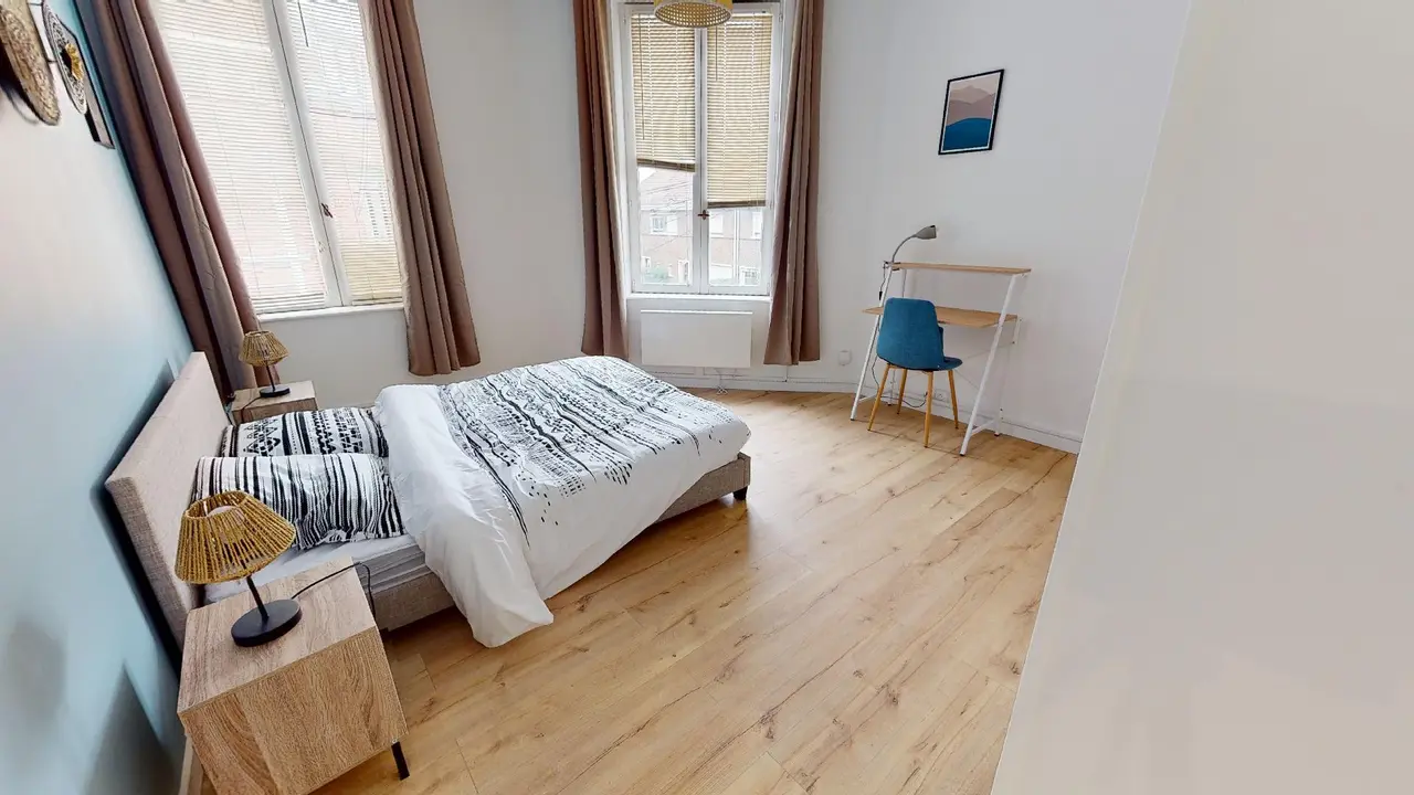 Colocation meublée de 127.0m2 - 490€ - Roubaix