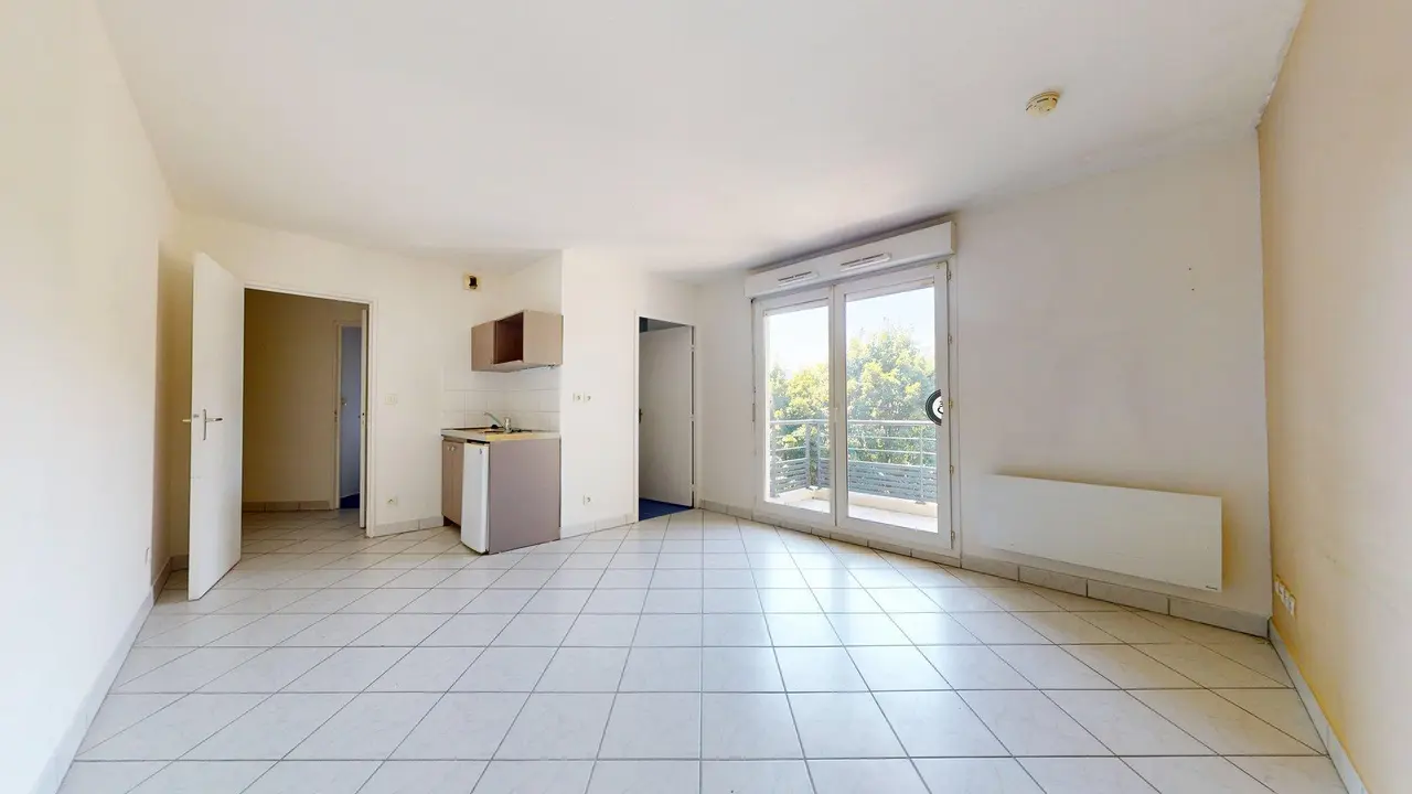Appartement non meublé de 31.47m2 - 580€ - Lyon