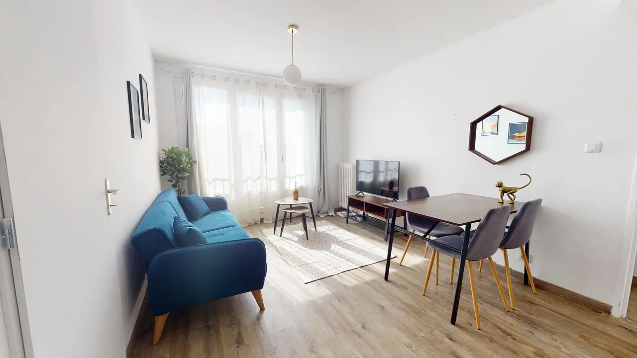Appartement meublé de 63.0m2 - 1218€ - Dijon
