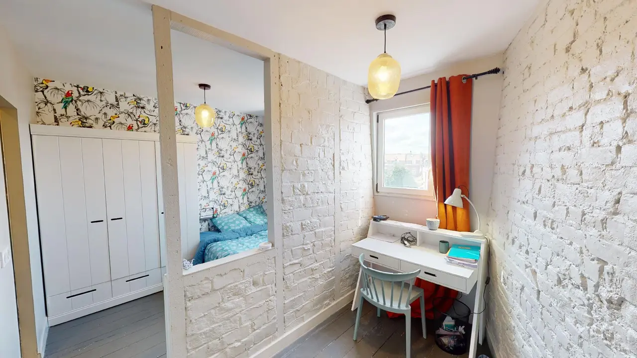 Colocation meublée de 113.49m2 - 550€ - Lille