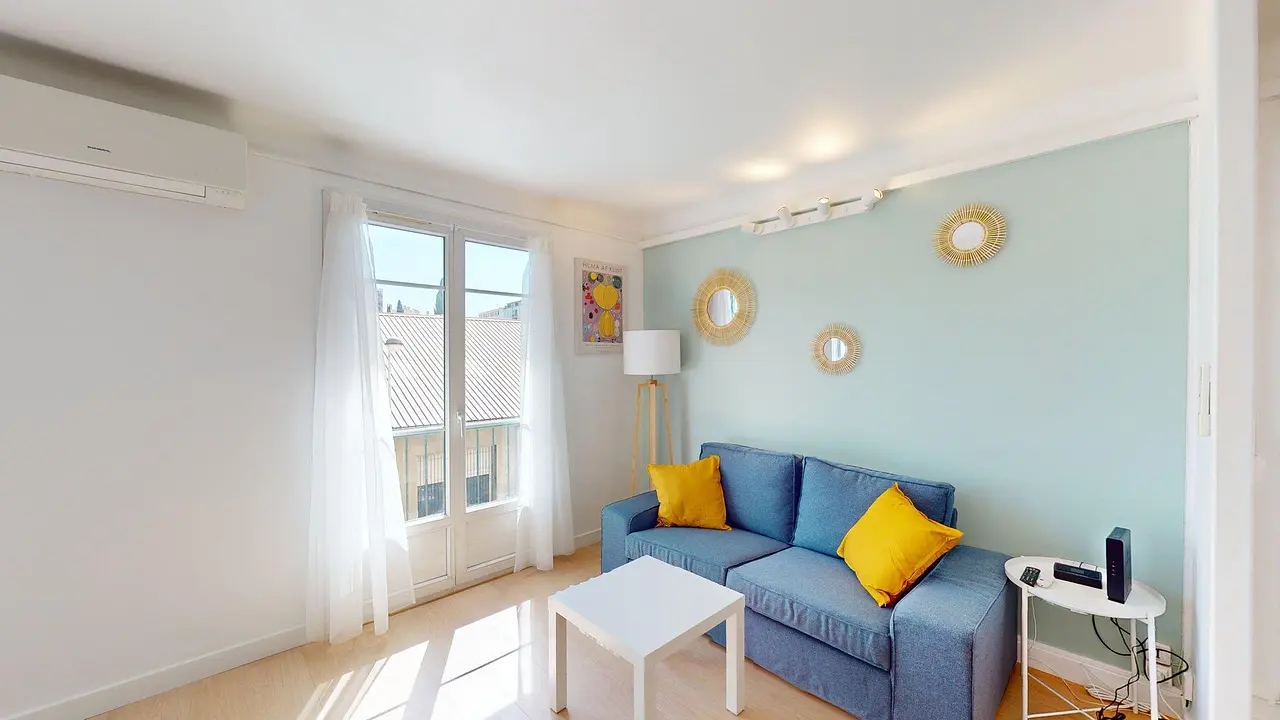 Appartement meublé de 49.26m2 - 1000€ - Marseille