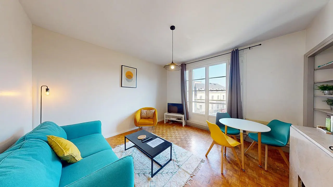 Colocation meublée de 76.2m2 - 420€ - Rouen