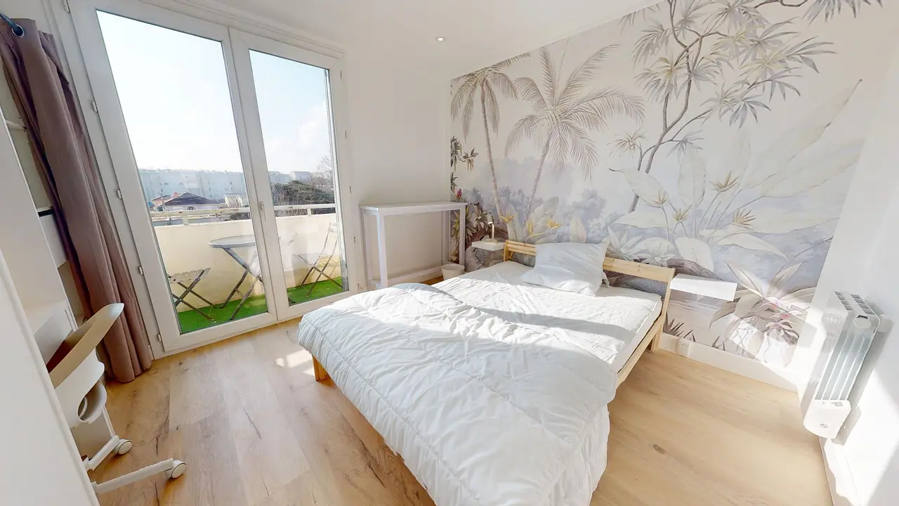 Colocation meublée de 63.0m2 - 513€ - Bron