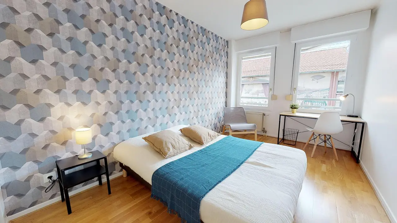 Colocation meublée de 106.0m2 - 514€ - Lyon