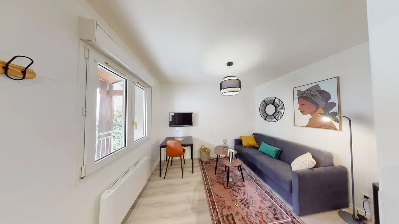 Appartement meublé de 17.0m2 - 523€ - Grenoble
