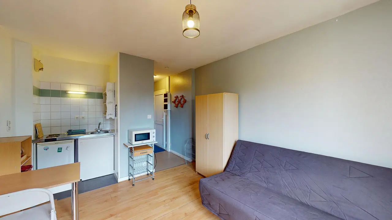 Appartement meublé de 20.0m2 - 420€ - Poitiers