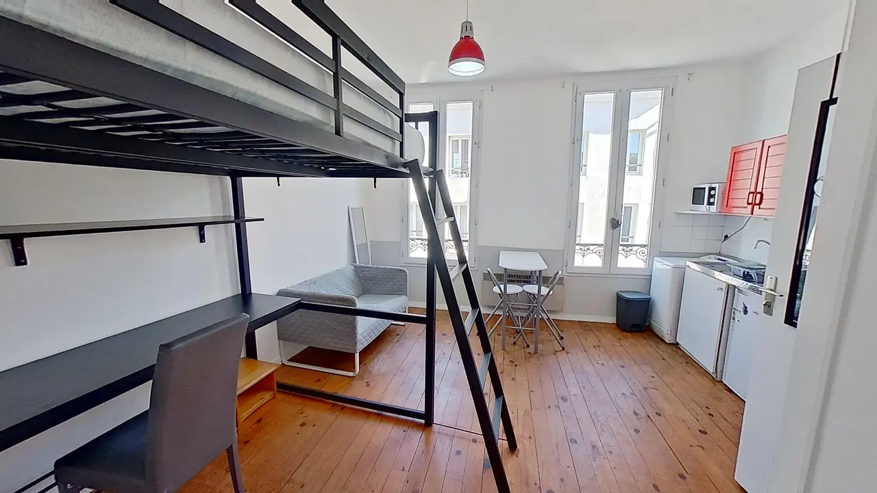 Appartement meublé de 20.0m2 - 460€ - Le Havre