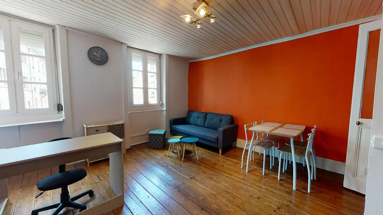 Appartement meublé de 29.0m2 - 524€ - Besançon