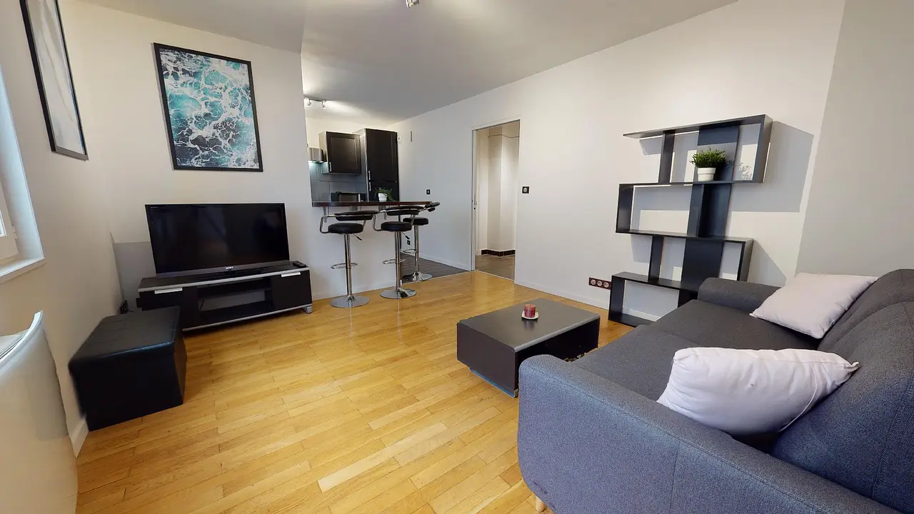 Appartement meublé de 48.0m2 - 885€ - Villeurbanne