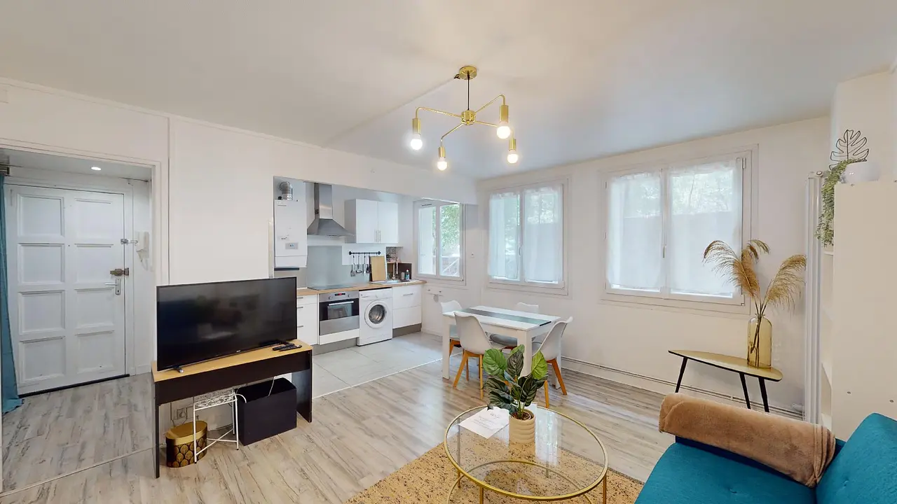 Appartement meublé de 55.0m2 - 884€ - Brest