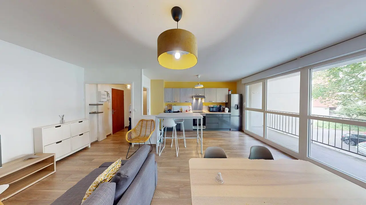 Colocation meublée de 93.0m2 - 400€ - Brest