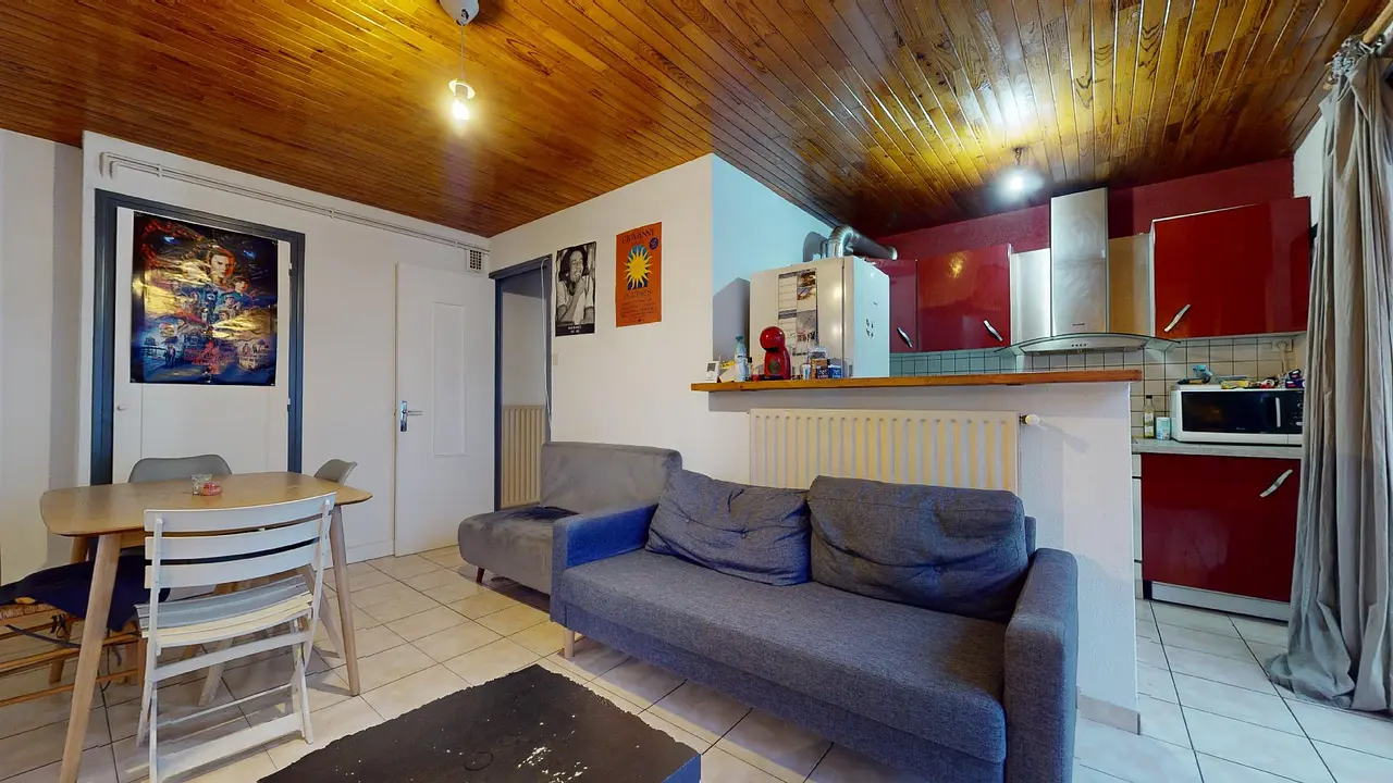 Appartement meublé de 44.15m2 - 715€ - Grenoble