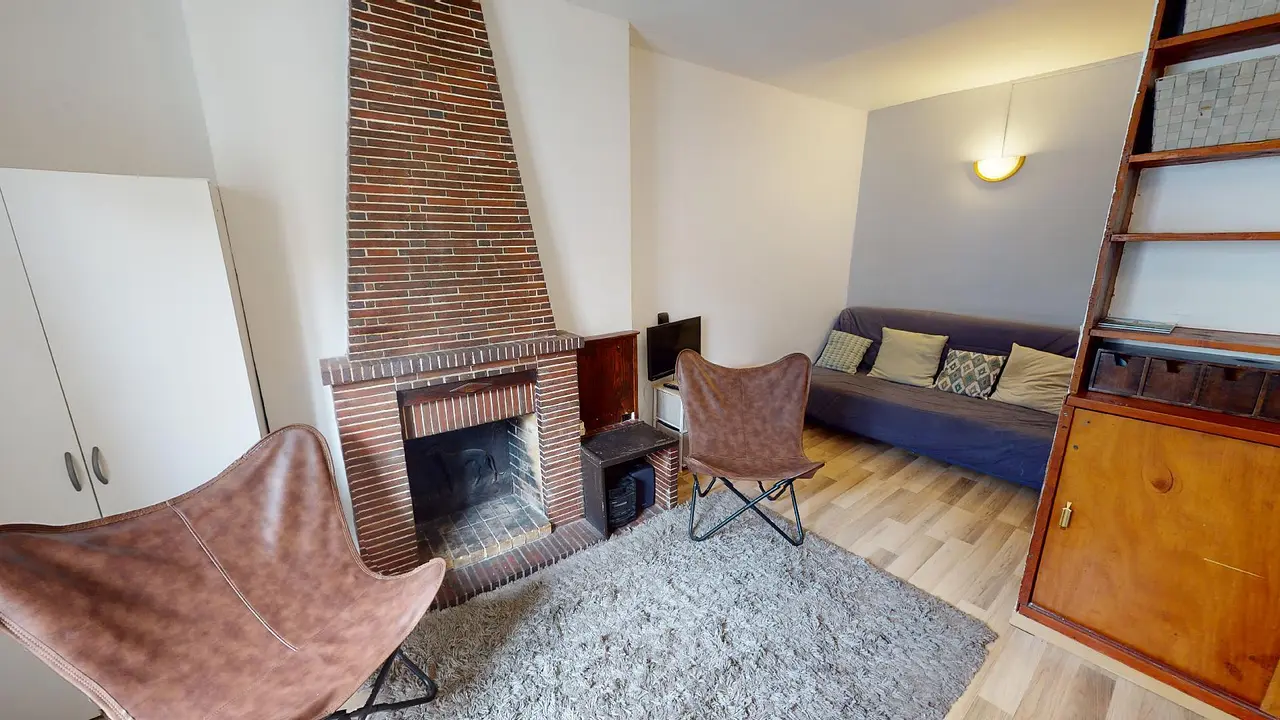 Appartement meublé de 18.31m2 - 856€ - Paris