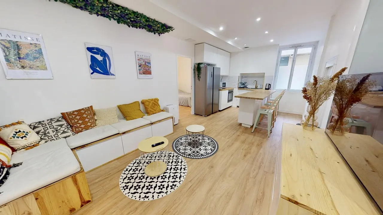 Colocation meublée de 106.0m2 - 420€ - Pau