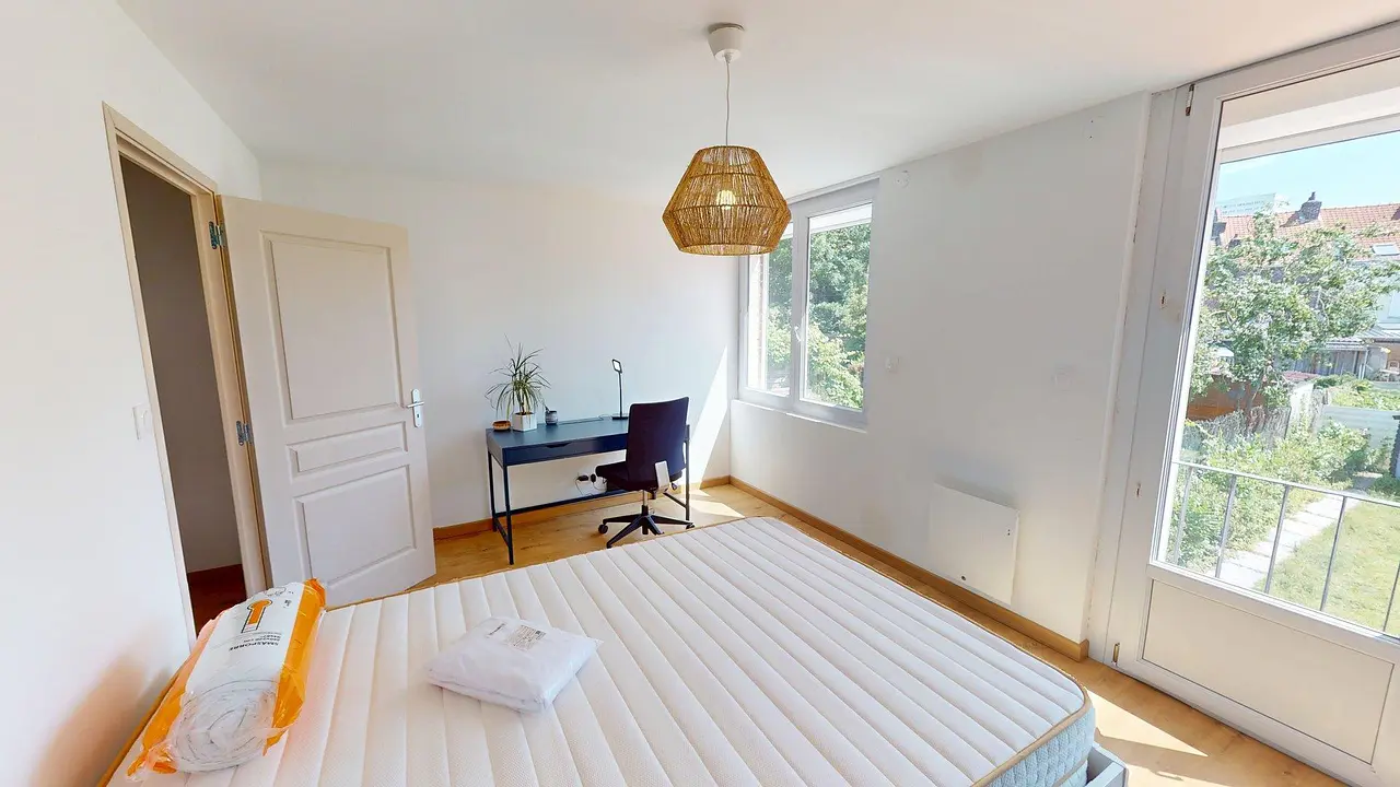 Colocation meublée de 102.0m2 - 550€ - Mons-en-Barœul