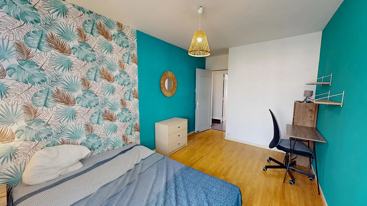 Colocation meublée de 89.0m2 - 391€ - Grenoble