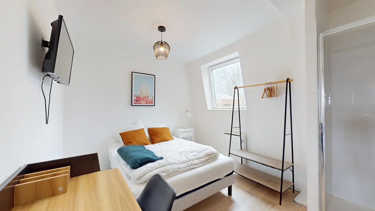 Colocation meublée de 115.0m2 - 380€ - Roubaix
