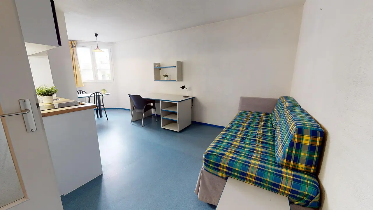 Appartement meublé de 22.0m2 - 615€ - Lyon