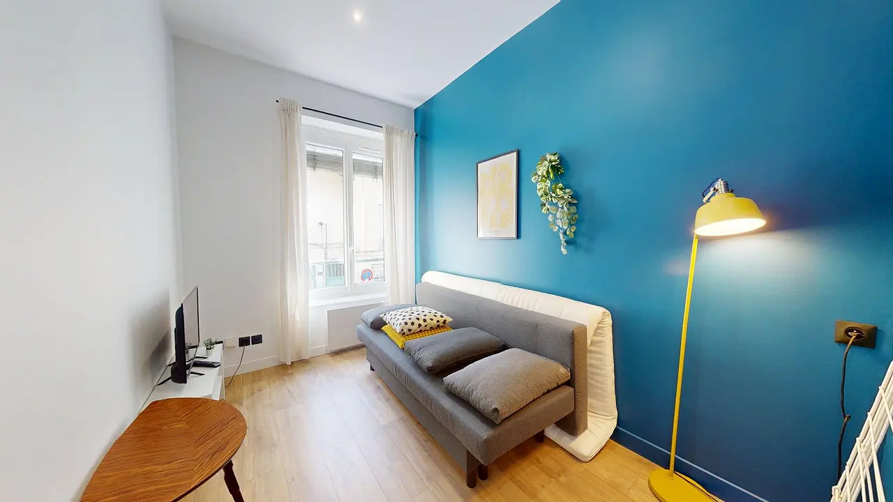 Appartement meublé de 21.0m2 - 700€ - Lyon