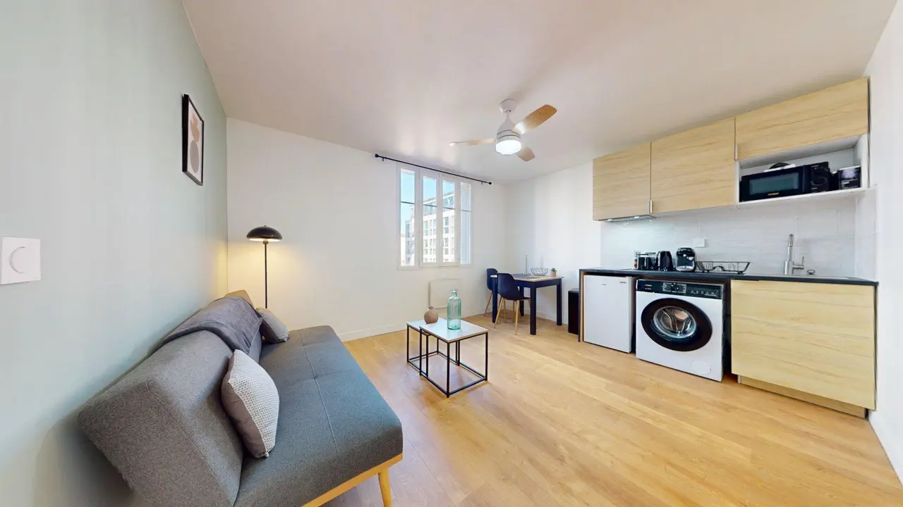 Appartement meublé de 28.87m2 - 850€ - Lyon