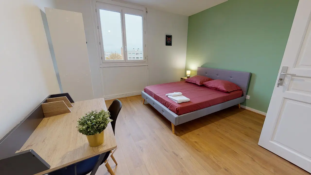 Colocation meublée de 81.0m2 - 609€ - Villeurbanne