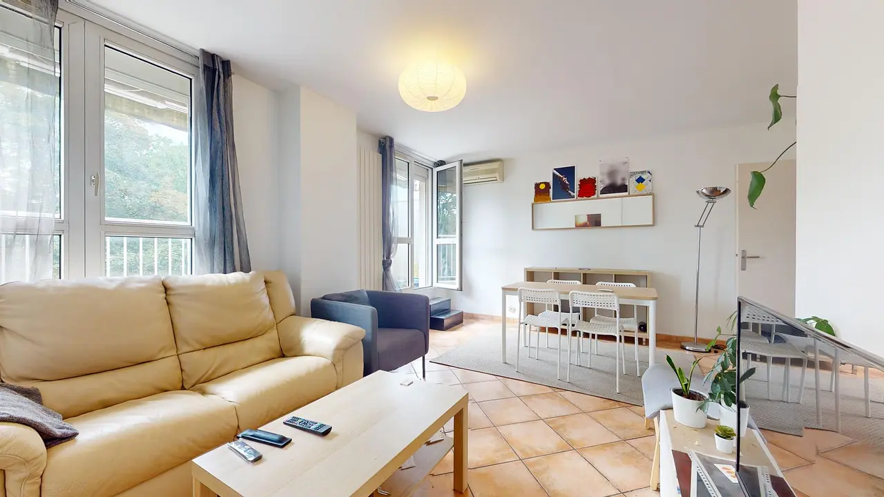 Colocation meublée de 102.0m2 - 689€ - Aubervilliers