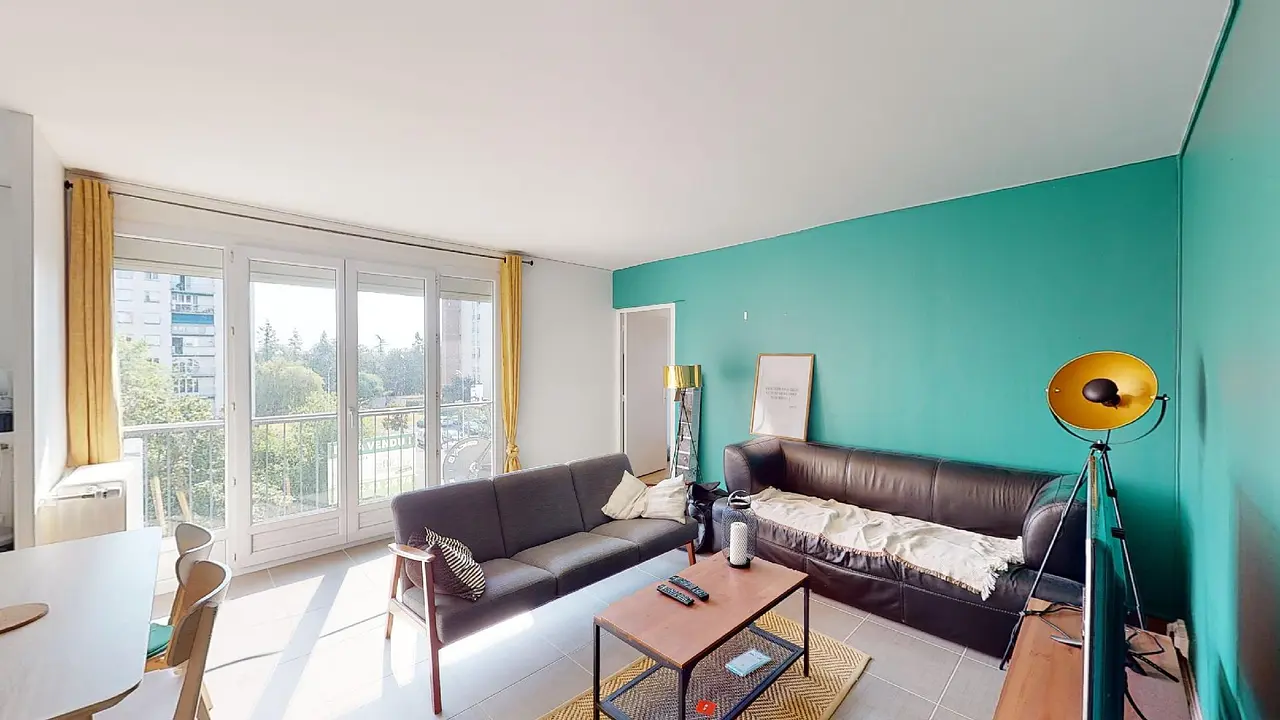 Colocation meublée de 79.0m2 - 410€ - Tours