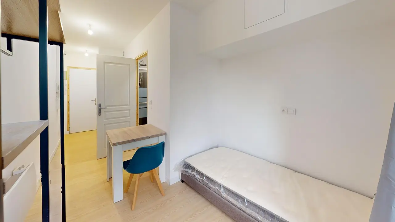 Appartement meublé de 14.37m2 - 421€ - Roubaix