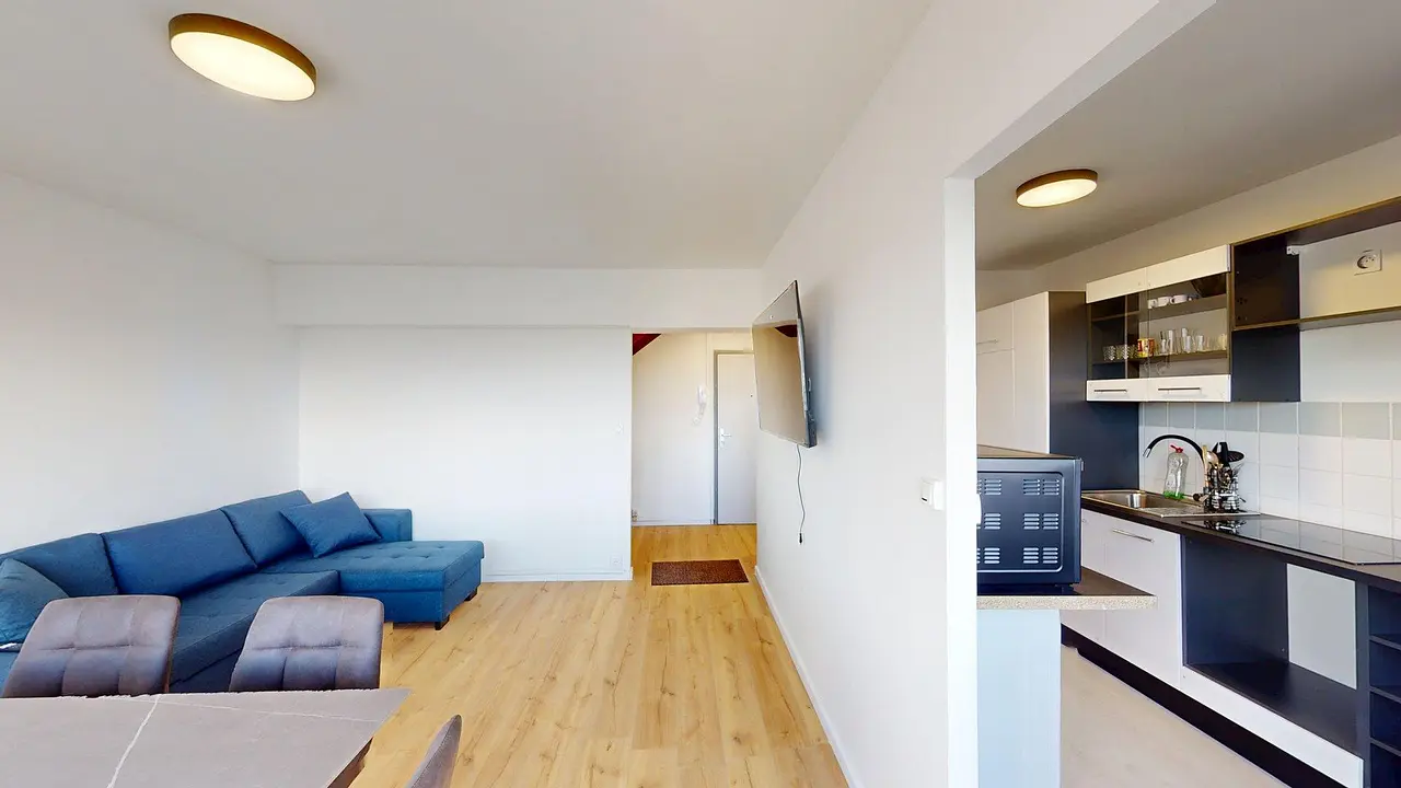 Colocation meublée de 100.15m2 - 395€ - Brest