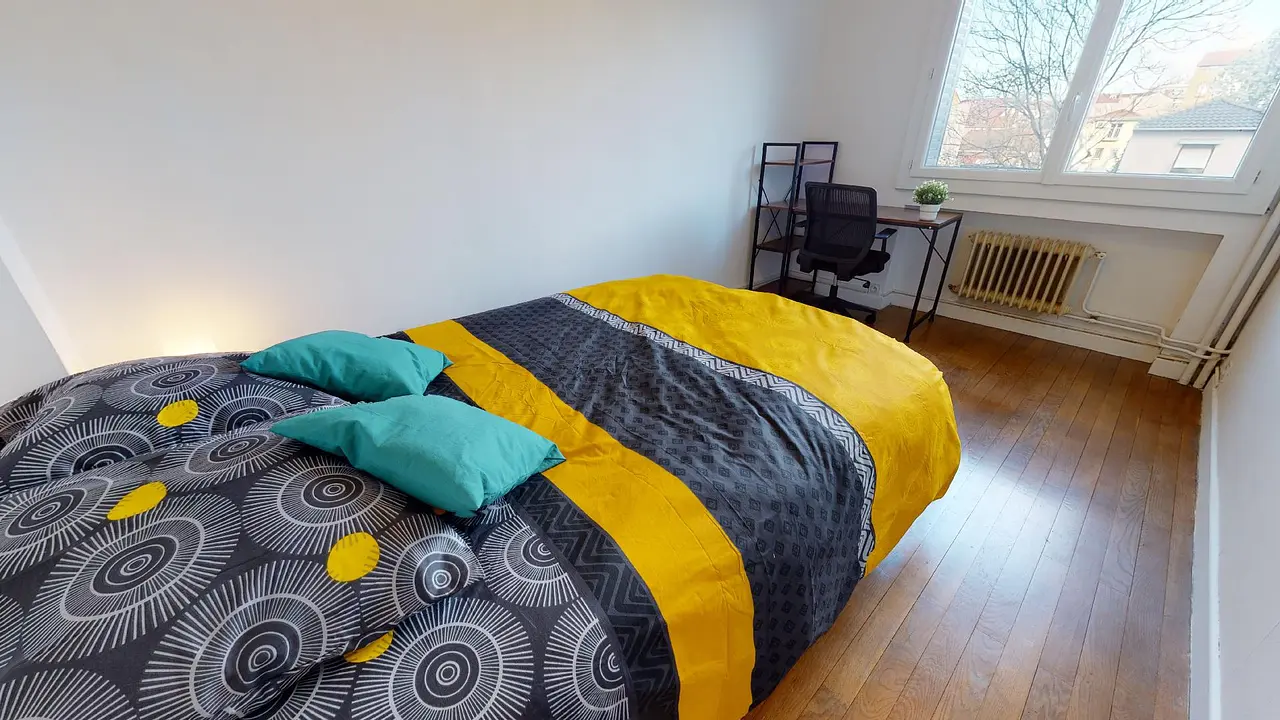 Colocation meublée de 88.0m2 - 500€ - Villeurbanne