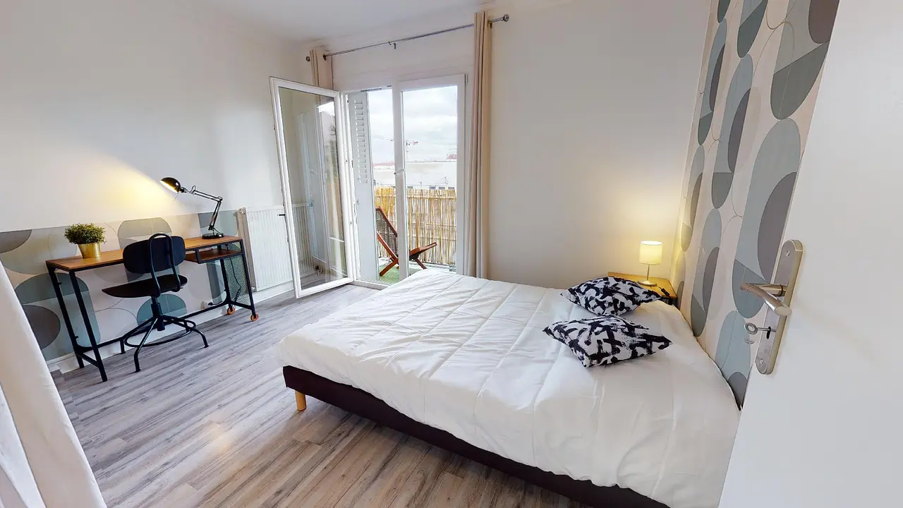 Colocation meublée de 93.0m2 - 550€ - Villeurbanne