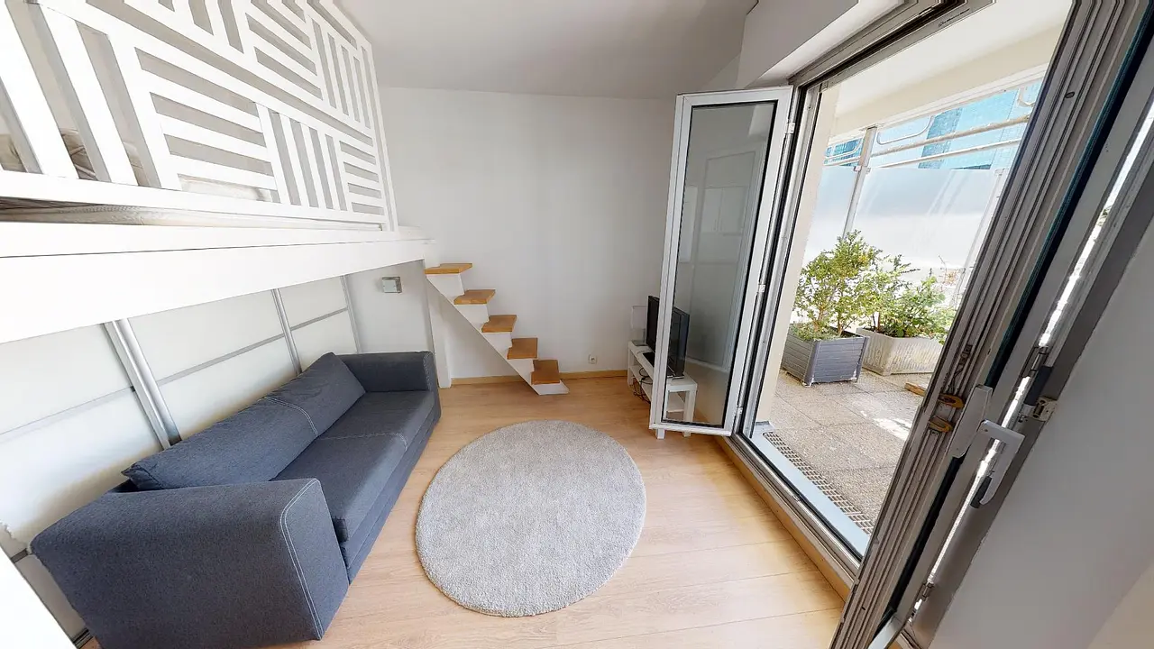 Appartement meublé de 20.0m2 - 1061€ - Courbevoie
