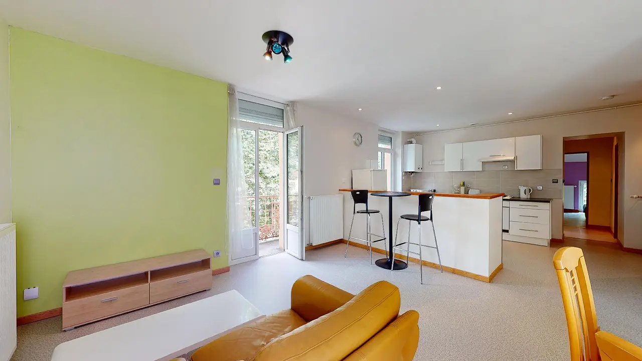 Appartement meublé de 65.0m2 - 517€ - Saint-Étienne