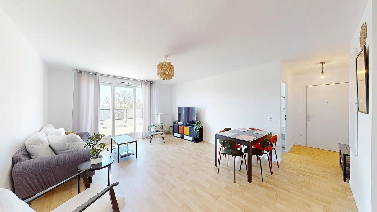 Colocation meublée de 89.36m2 - 620€ - Bobigny