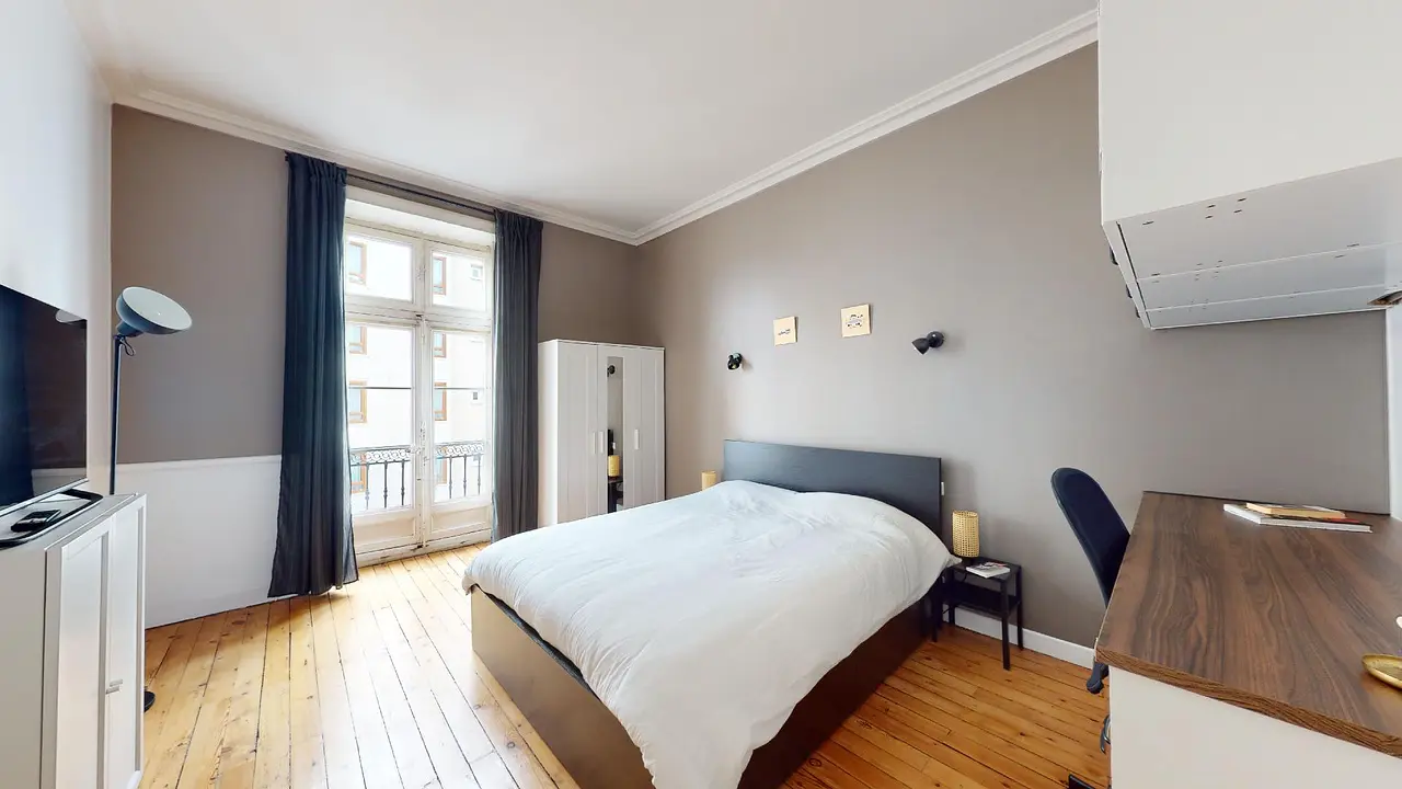 Colocation meublée de 65.62m2 - 520€ - Nantes