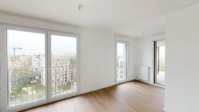 Appartement non meublé de 27.64m2 - 652€ - Bobigny