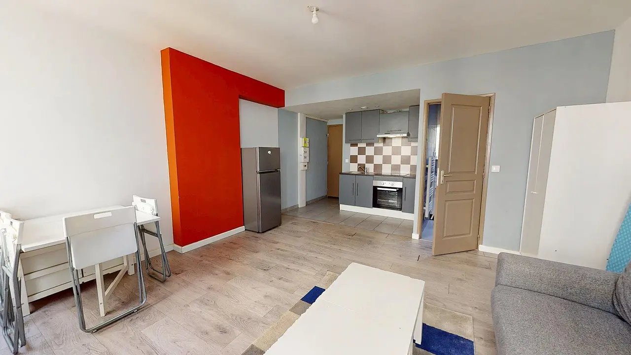 Appartement meublé de 26.0m2 - 395€ - Saint-Étienne