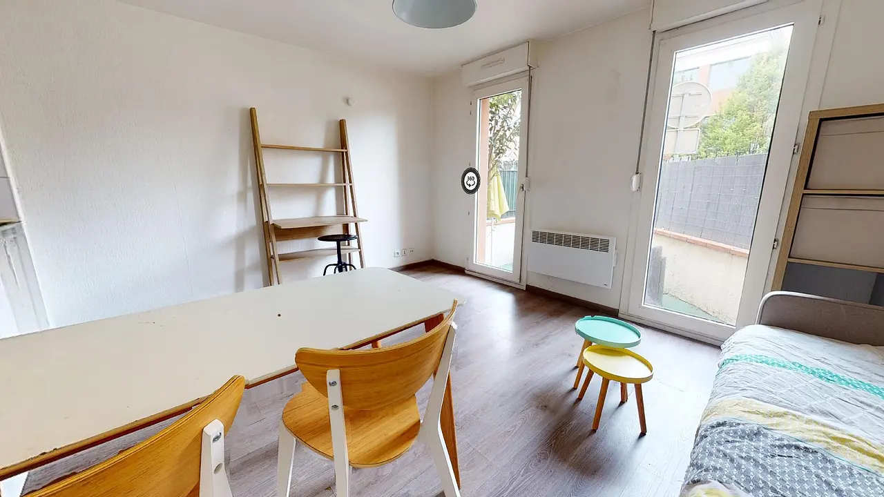 Appartement meublé de 23.0m2 - 499€ - Toulouse
